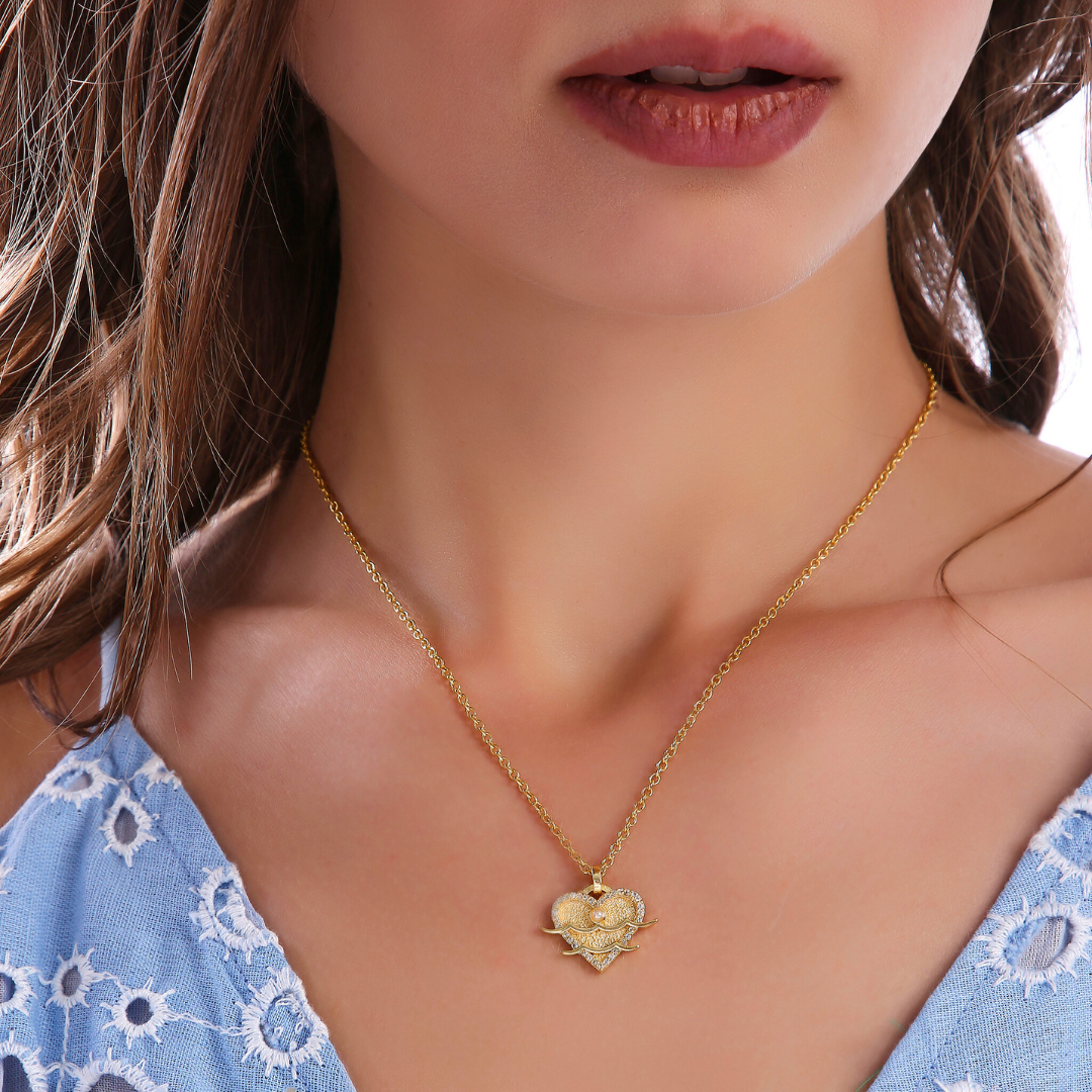 Gold AQUARIUS Zodiac