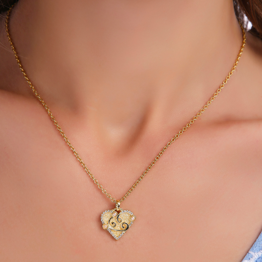 Gold CANCER Zodiac