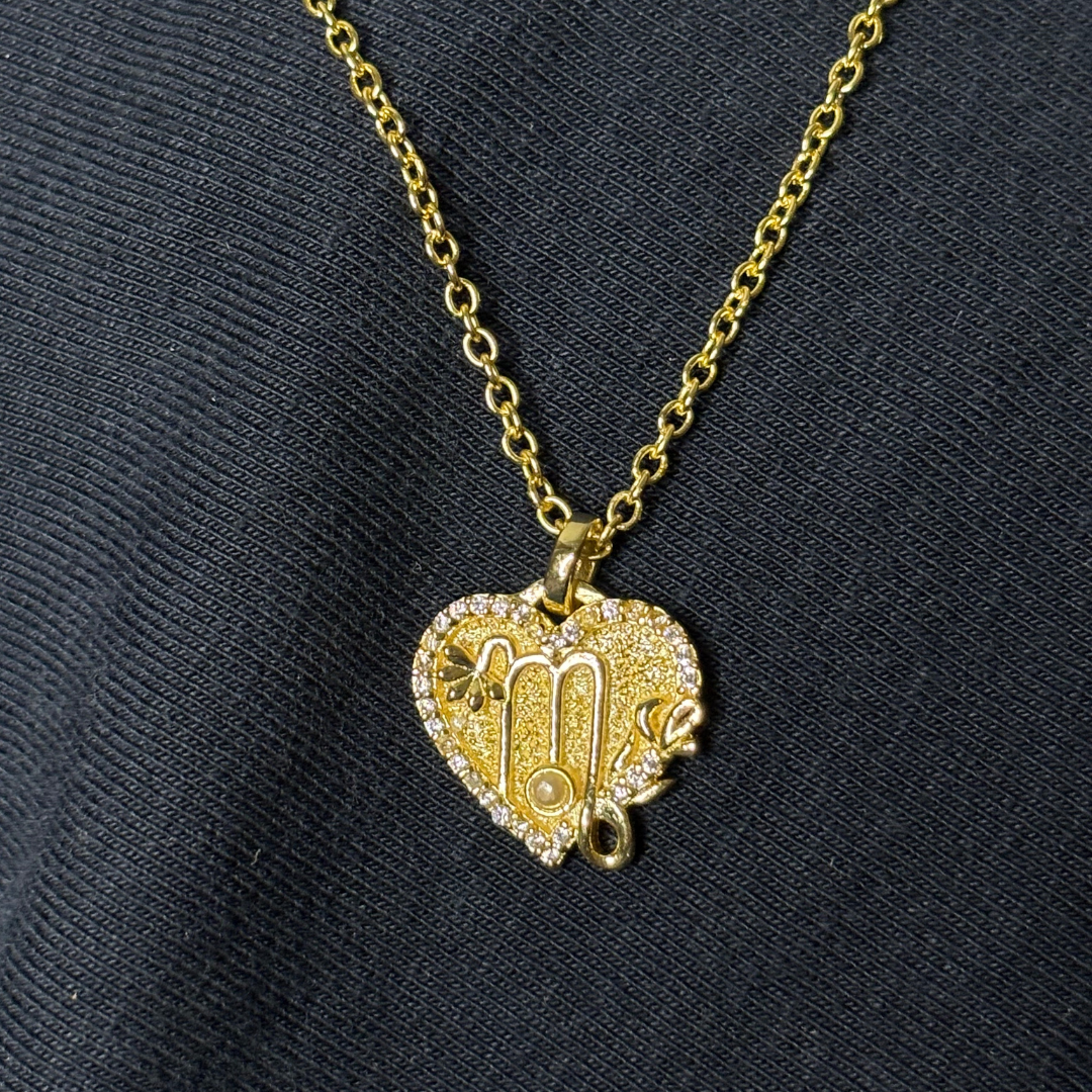 Gold VIRGO Zodiac