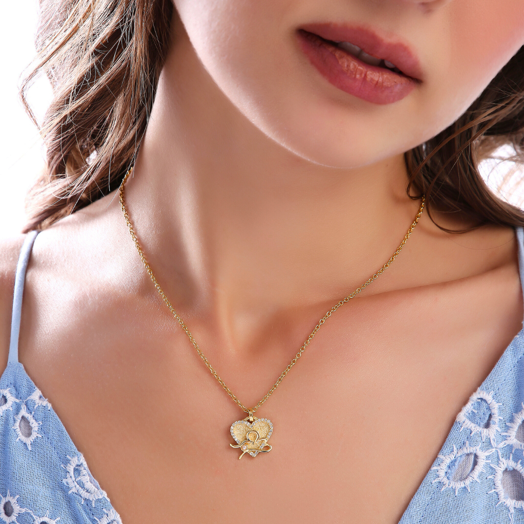 Gold LIBRA Zodiac