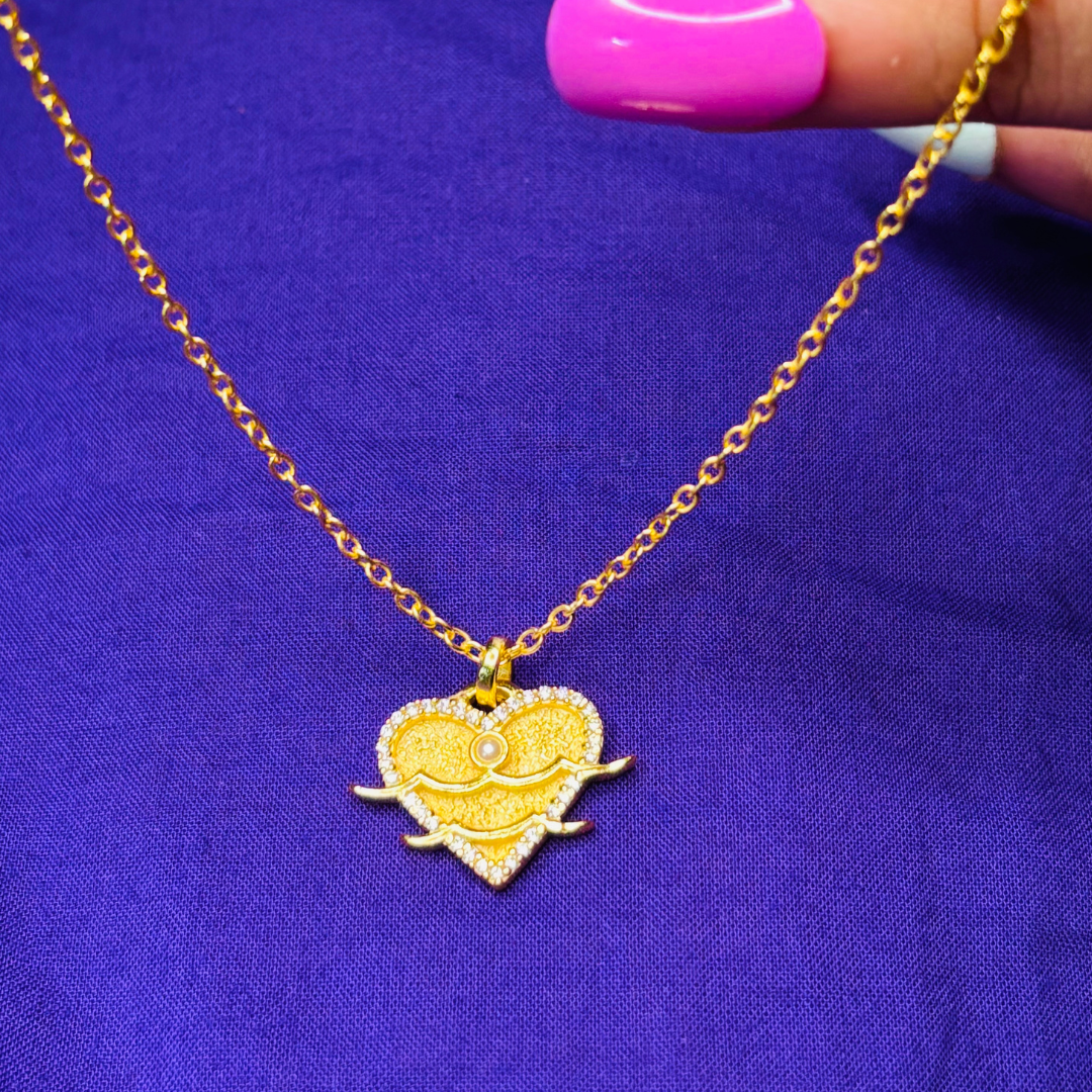 Gold AQUARIUS Zodiac