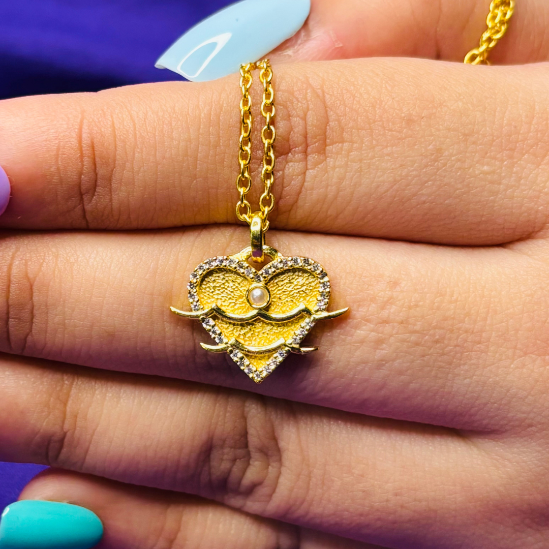 Gold AQUARIUS Zodiac