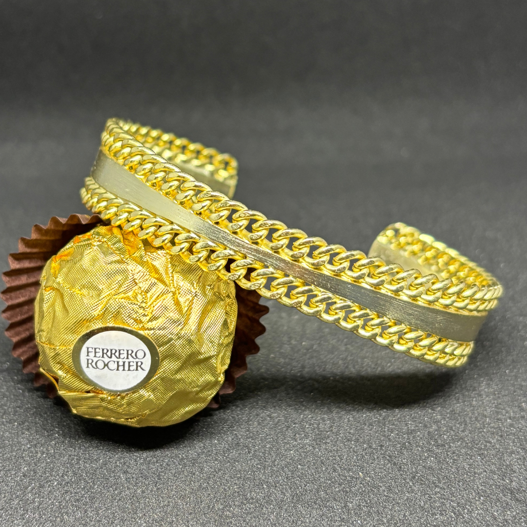 DOUBLE CHAIN CUFF