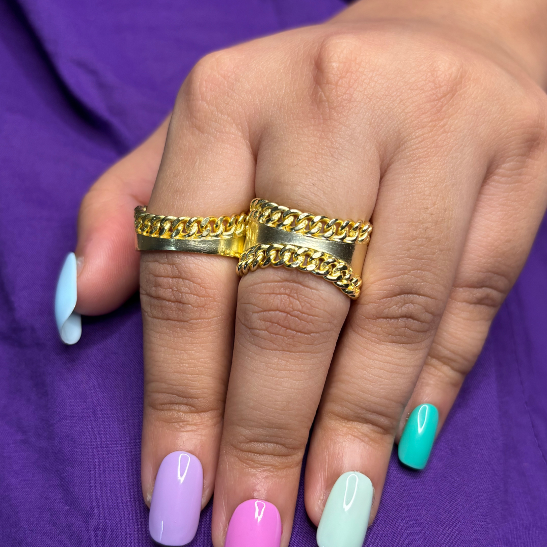 DOUBLE CHAIN RING
