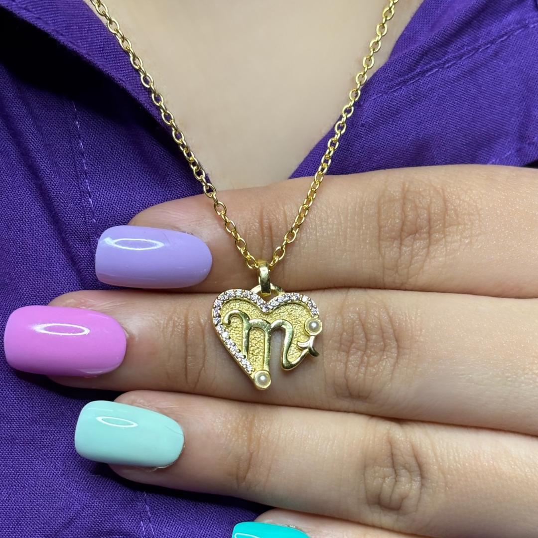 Gold SCORPIO Zodiac