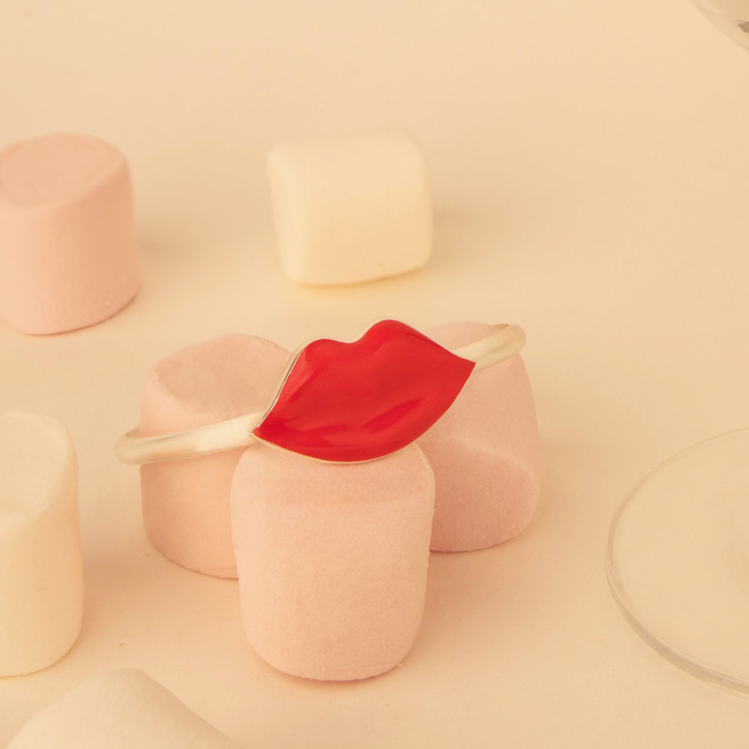 Bella Red Soft Kiss Cuff