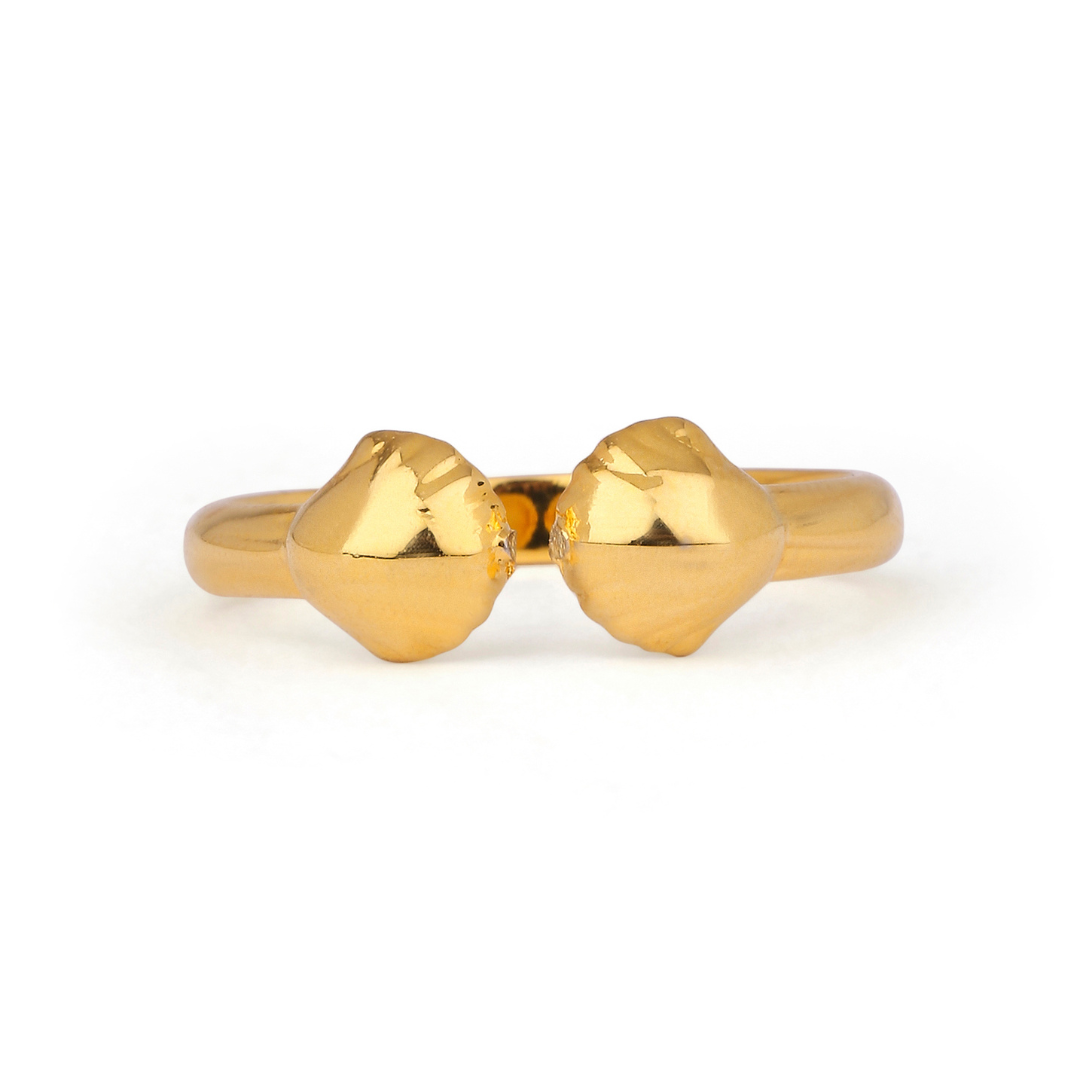 Gold Shell Ring